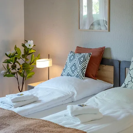 Apartmán Design 2br - 6 Guests & Workspace - Messe Dus Duisburg